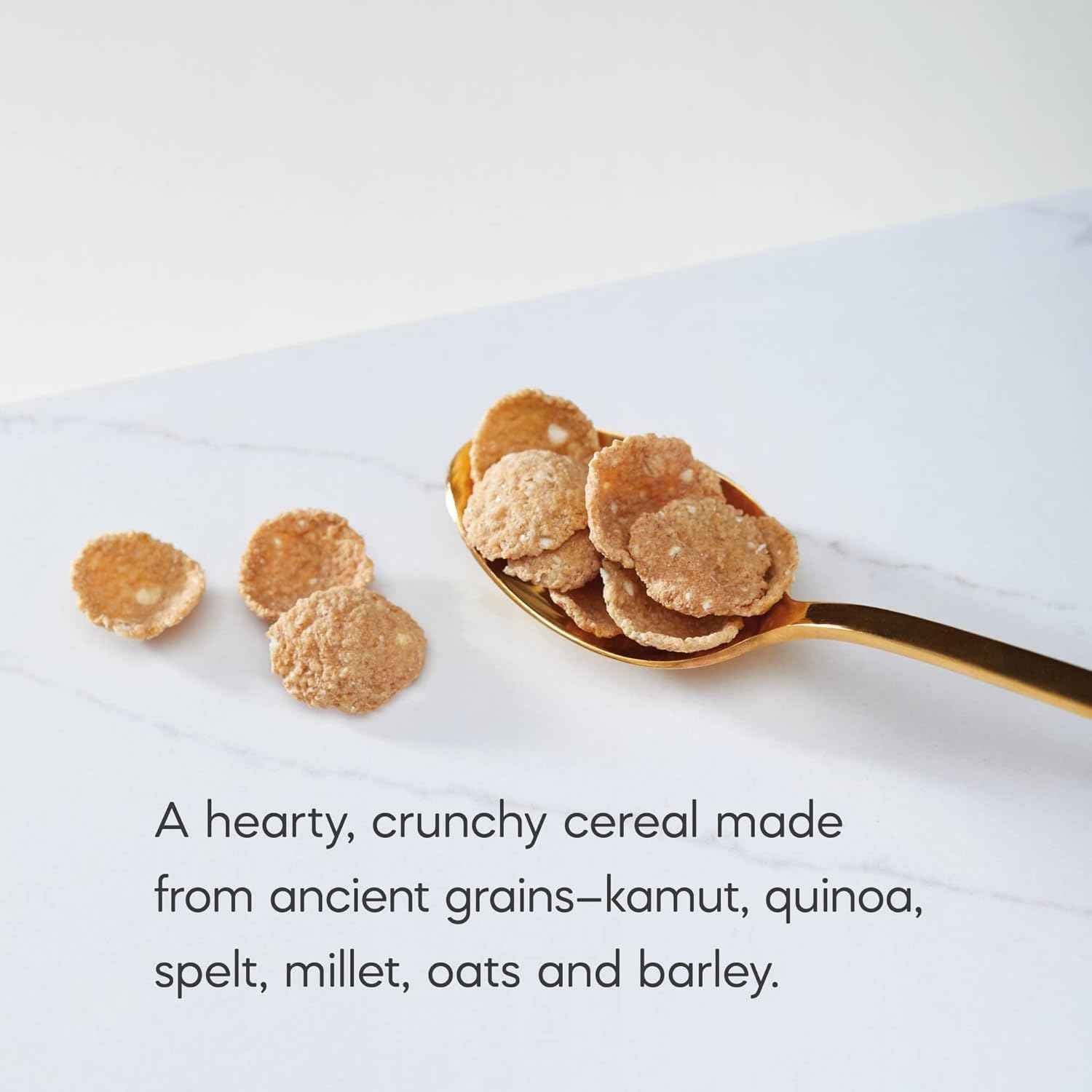 Nature's Path Organic Heritage Flakes Cereal – Simple Six-Ingredient Ancient Grain Cereal for a Clutter-Free Pantry, 32 oz