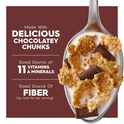 Kellogg's Special K Chocolatey Delight Cereal – Office Pantry Snack, Quick Workday Breakfast Cereal, 15.5oz