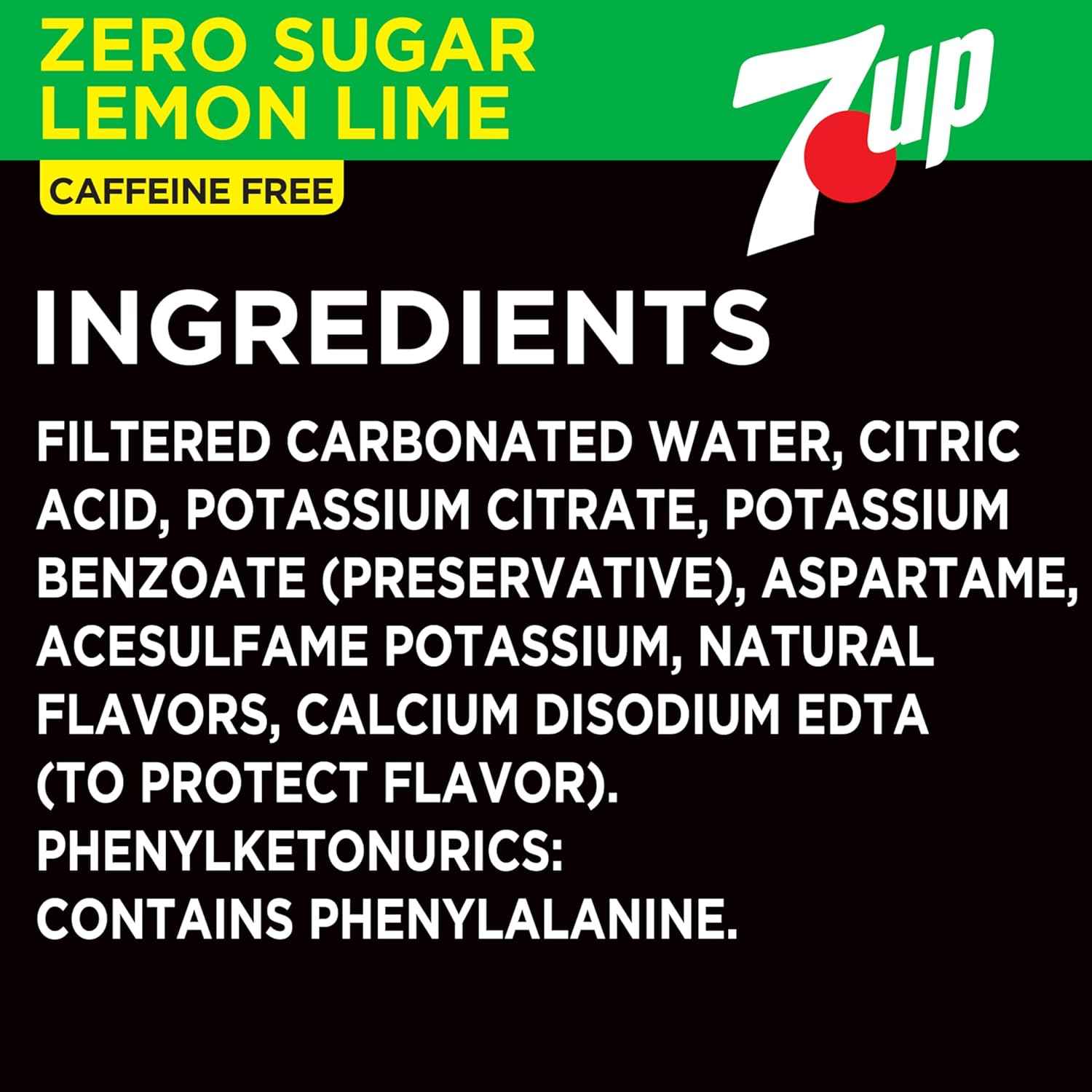 7UP Diet Lemon-Lime Soda, 12 Oz Cans – Sugar-Free Refreshment for Calorie-Conscious Self-Care