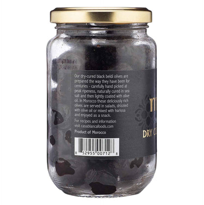 Mina Beldi Dry Cured Olives – Resealable Picnic and Camping Snack for Outdoor Mezze Spreads