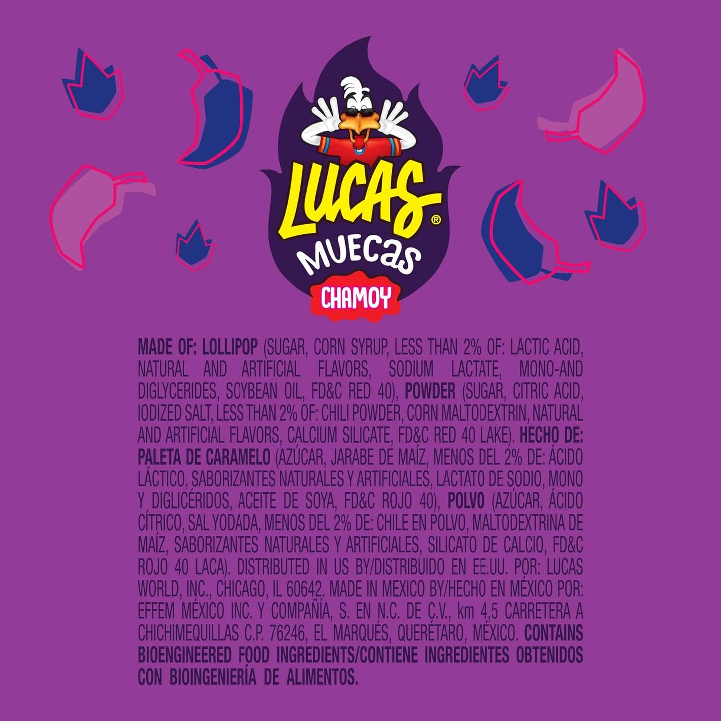 Lucas Muecas Chamoy Lollipops – Nostalgic Mexican Candy Gift for Adults Who Grew Up Eating Chamoy Treats