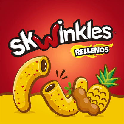 Lucas Skwinkles Pineapple-Tamarind Candy – Portable Mexican Snack for Camping, Hiking, and Picnic Baskets