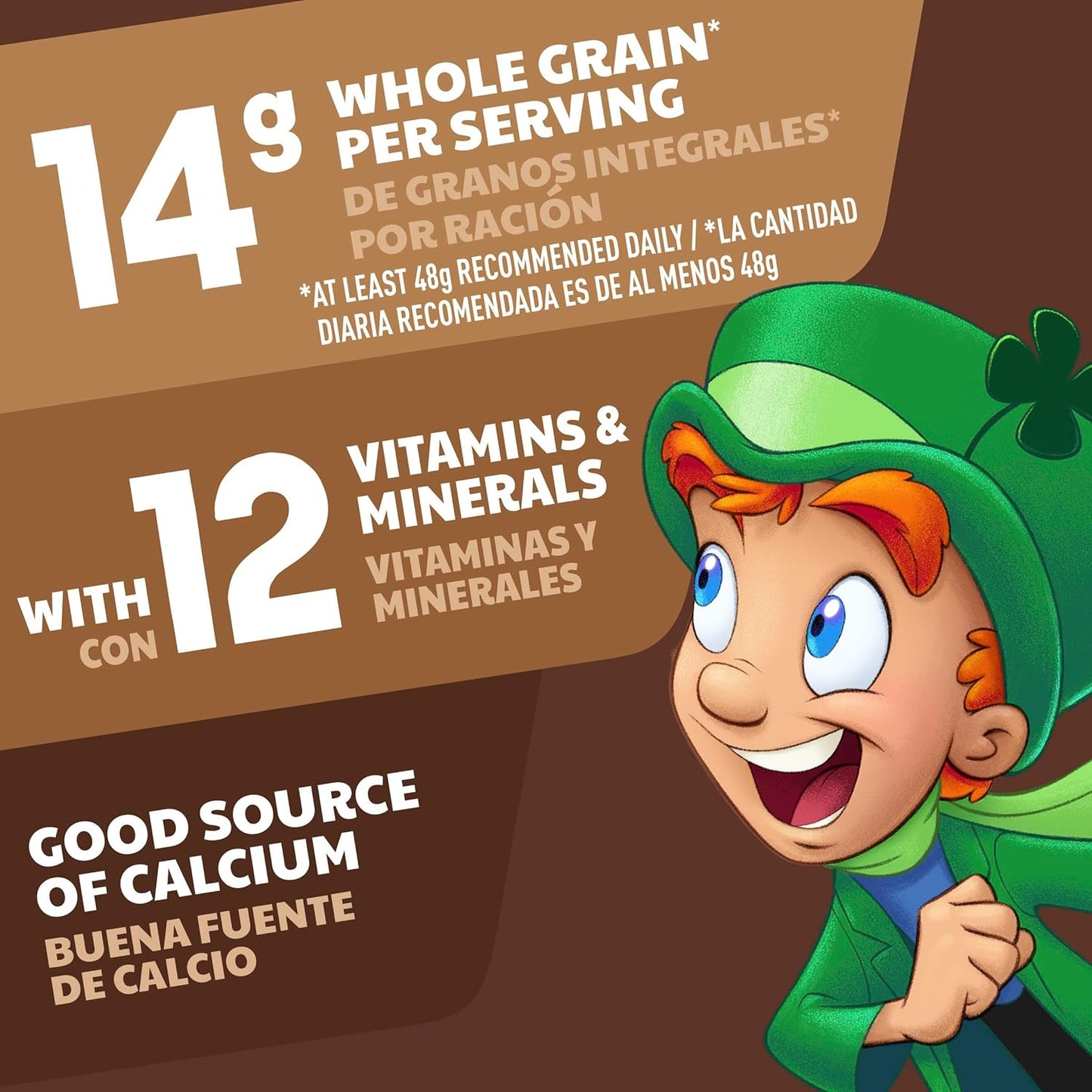 Lucky Charms Chocolatey Chocolate Cereal with Marshmallows – Better-for-You Kids Breakfast Cereal with Whole Grain, Calcium, and 12 Vitamins, 10.6 oz