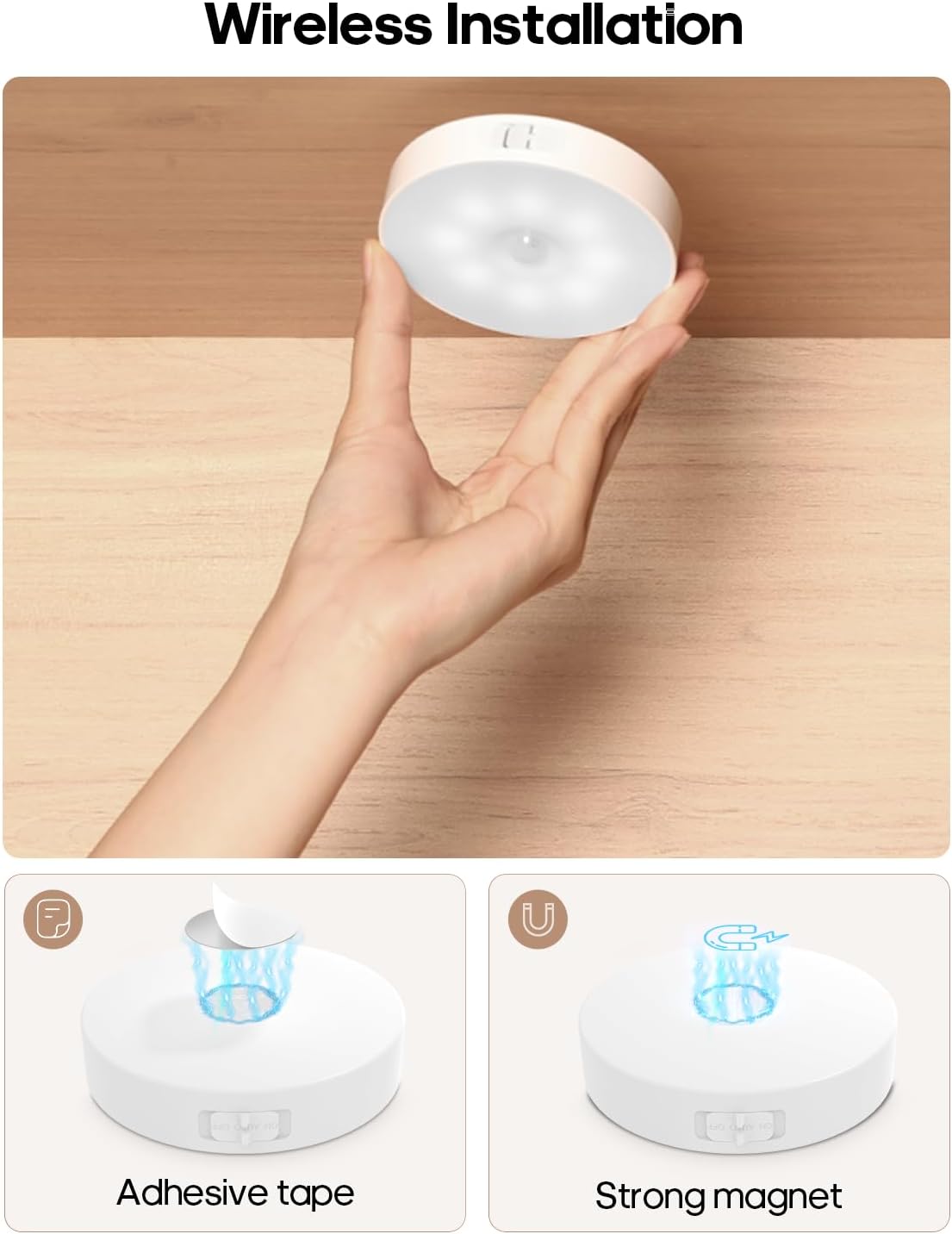 LumaGlow Motion Sensor Light Set – Thoughtful Housewarming Gift for New Homeowners and First Apartment Renters