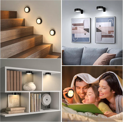 Lumena Picture Light – Home Office Focus Accent, Battery LED with Auto Off Timer for Workspaces