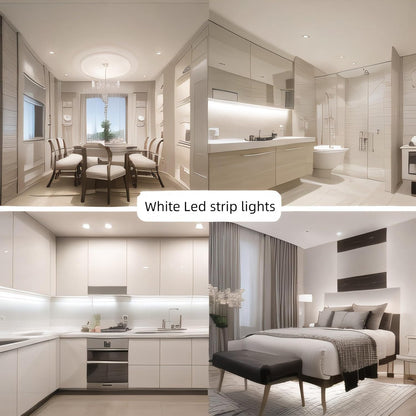LumGlow LED Strip Lights – Thoughtful Housewarming Gift for New Homeowners, 16.4ft Dimmable Room Decor with Remote