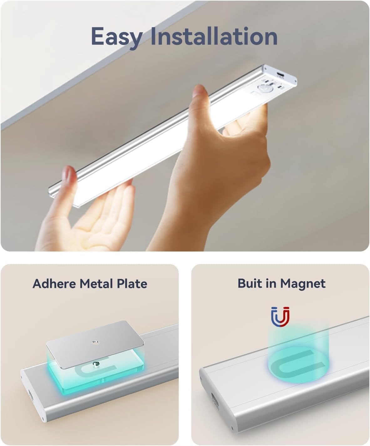 Lumicharge GlowLume – Home Workshop Task Light, Hands-Free 10 ft Motion Sensor for Bench Work