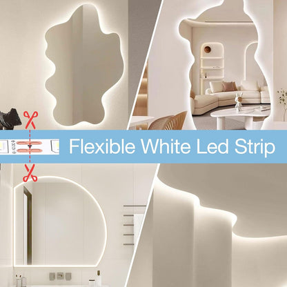 Lumichoice AuraGlow LED Strip Lights – Thoughtful Housewarming Gift for New Homeowners, 6500K Dimmable Plug-in Tape