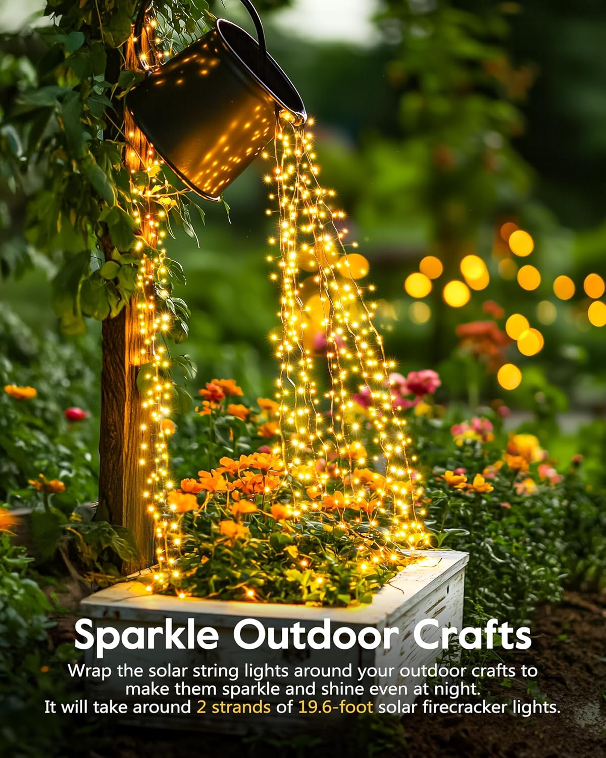 Lumify Solar String Lights – Safe Cord-Free Lighting for Kids Bedroom Window and Playroom