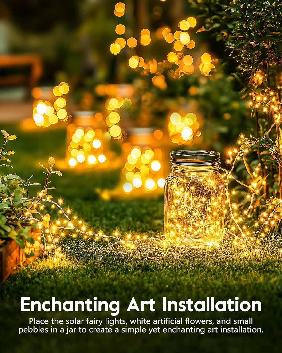 Lumify Solar String Lights – Safe Cord-Free Lighting for Kids Bedroom Window and Playroom