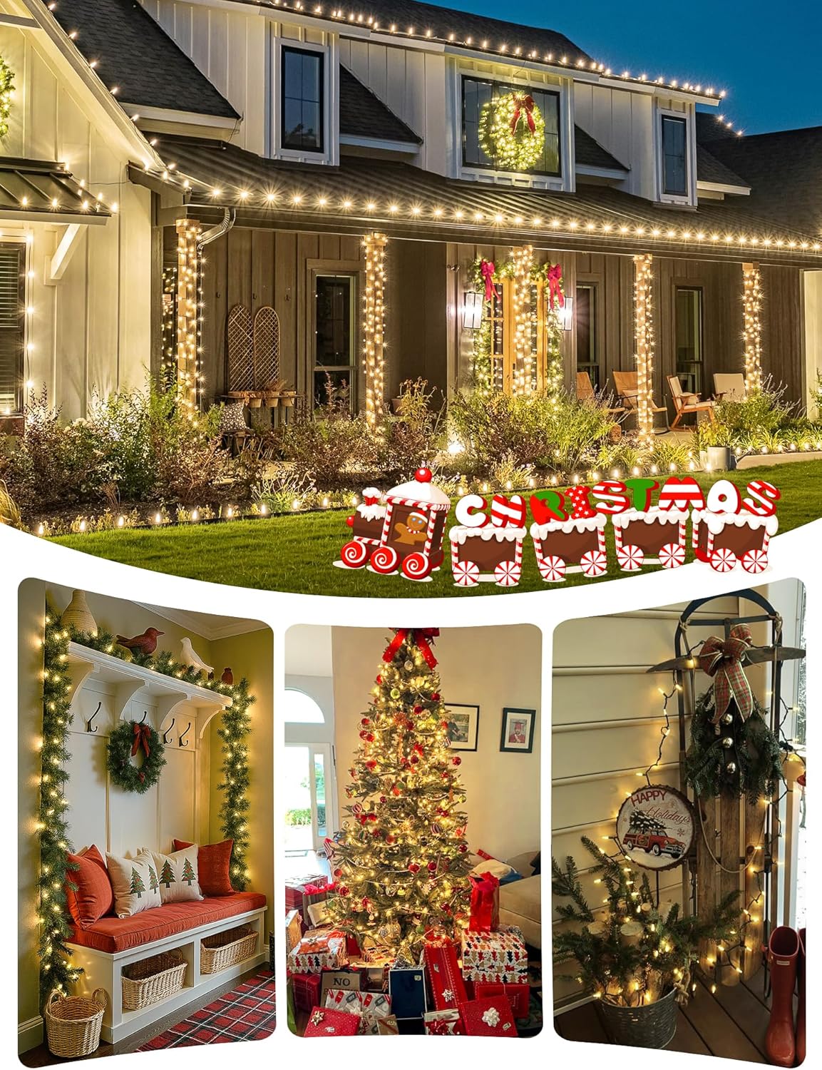 LumifyHome Warm White String Lights – Thoughtful Housewarming Gift for Her, Cozy Bedroom Glow
