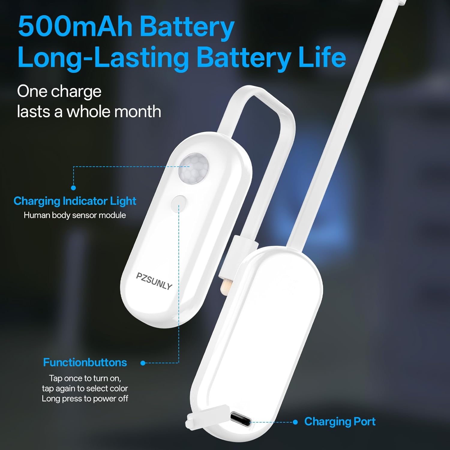 LumiGuard Toilet Night Light for Kids – Motion Activated Bathroom Light for Potty Training