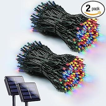 Lumimuse Ambient Solar Lights – 200 LED Green Wire Decor for Rustic Living Room Accent, Bedroom Canopy and Sunroom Mood Lighting