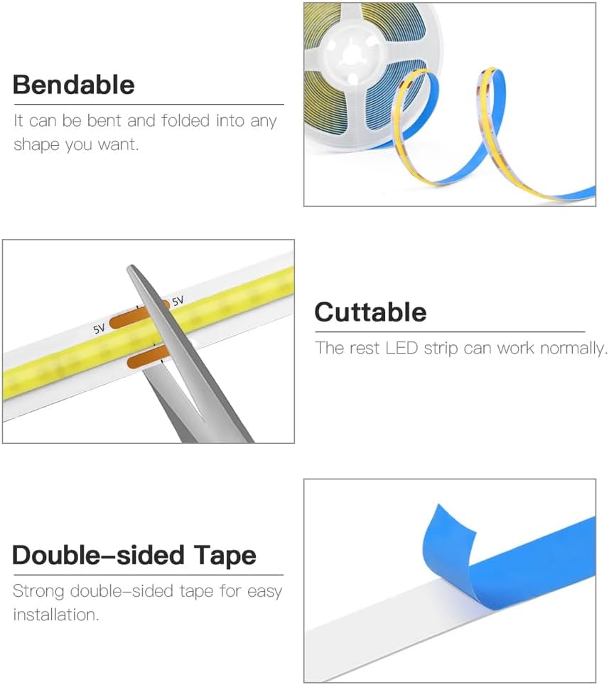Luminara COB LED Strip – Thoughtful Housewarming Gift for New Apartment Owners