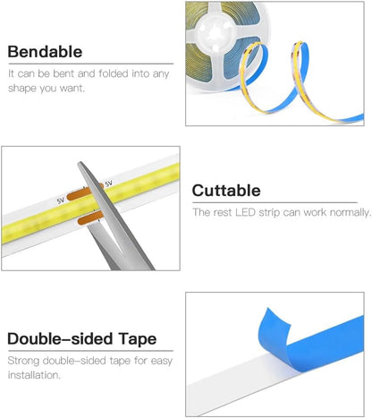 Luminara COB LED Strip – Thoughtful Housewarming Gift for New Apartment Owners