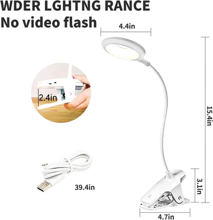 LuminGear Camping Lantern – Clip-On Rechargeable LED Light for Tents, RV Bunks, and Travel Stays