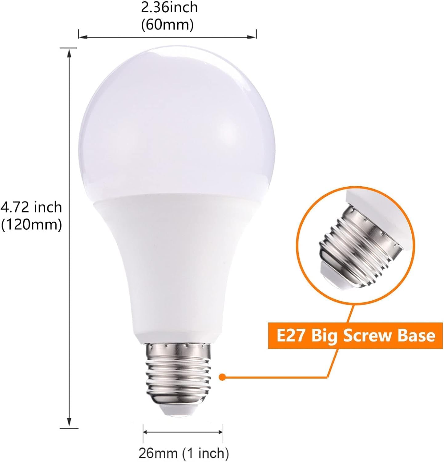 LuminWick Dimmable Color Bulb – Bath Time Wind-Down Light with 16 Soothing Colors and Warm White 6500K