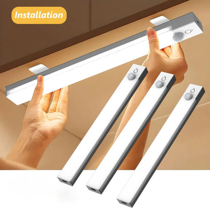 LuminWick Motion Light Set – Thoughtful Housewarming Gift for New Homeowners, 3 Pack