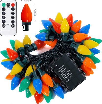 LumioGlow Battery Fairy Lights - Cozy Bedroom Aesthetic with Dimmable Warm Glow