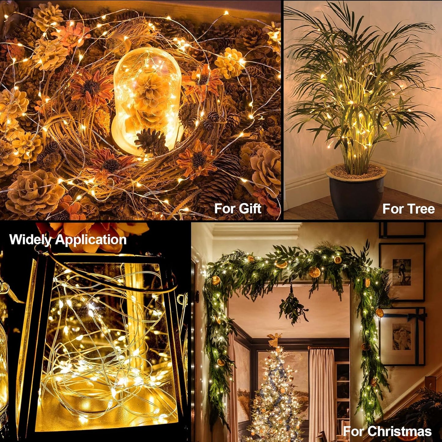 Lumoonity Waterproof Fairy Lights – Patio String Lights for Outdoor Dinner & Backyard