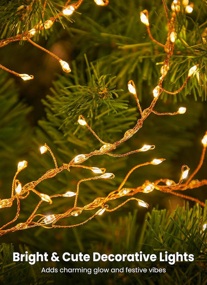 Lumoonos Cluster Firecracker Lights – Cozy Bedroom Decor for Living Room and Headboard Ambiance