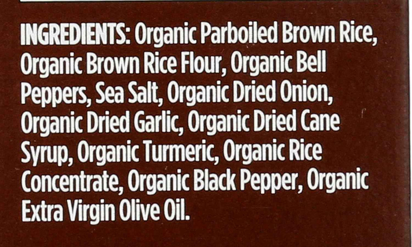 Lundberg Family Farms Organic Yellow Rice Mix – Quick Microwave Side for Busy Weeknight Dinners