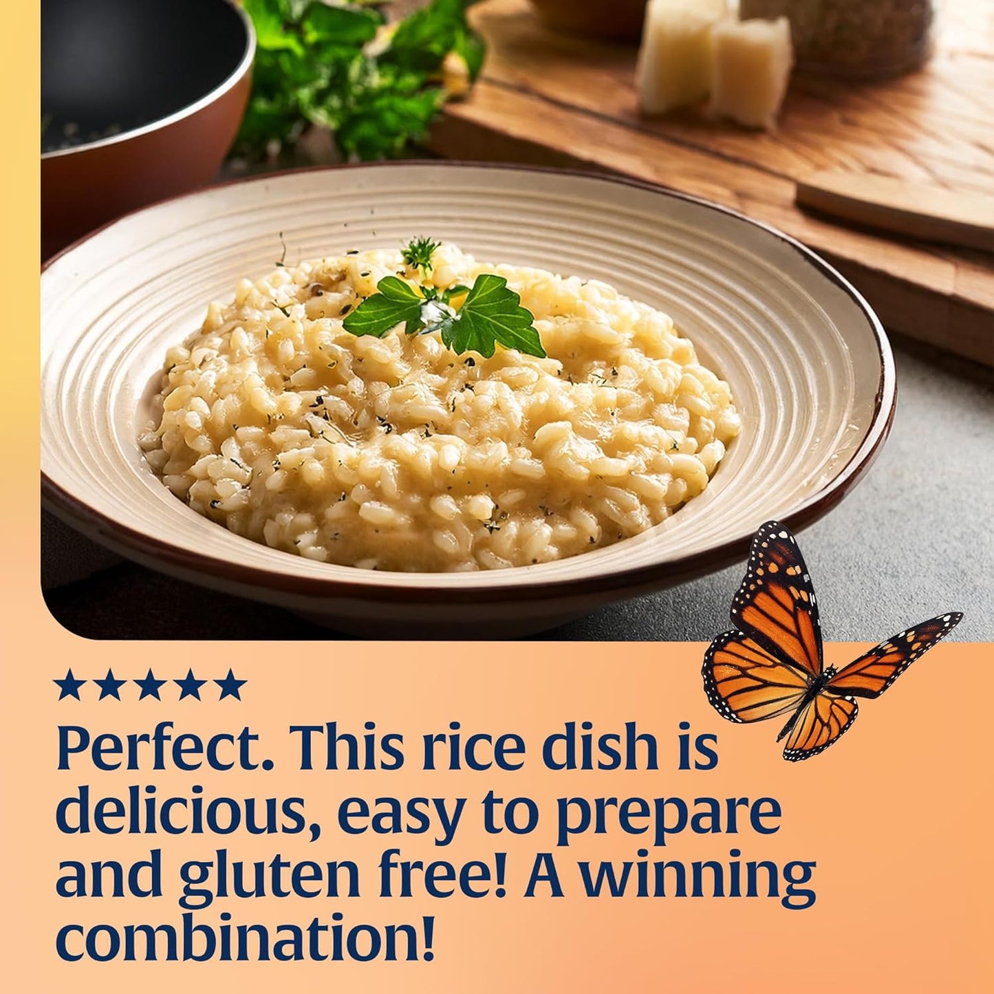 Lundberg Risotto Mix - 12-Minute Pressure-Cooker Lunch Prep Base for Busy Professionals and Parents