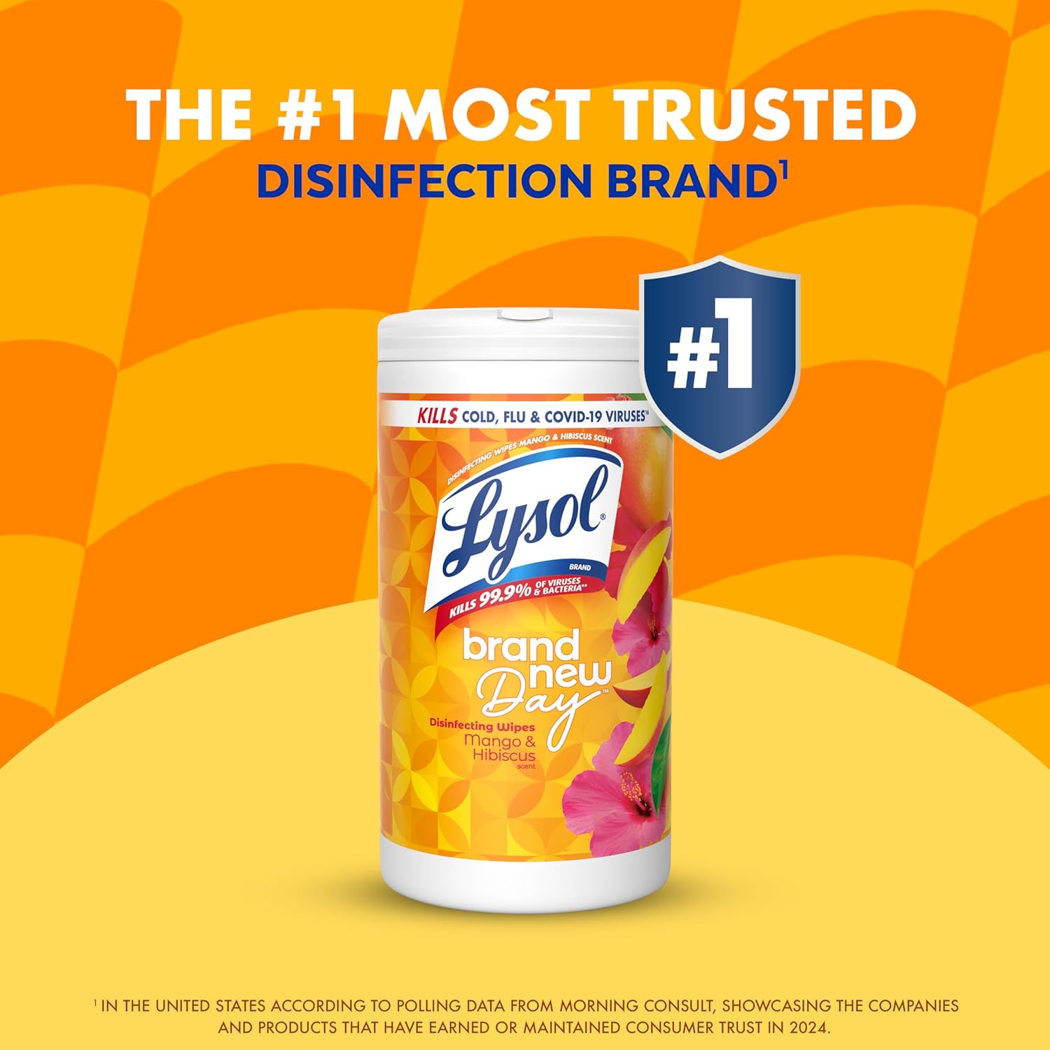 Lysol Disinfecting Wipes Bundle – Calming Lavender and Mango Scented Wipes for Mindful Cleaning and Self Care Routines