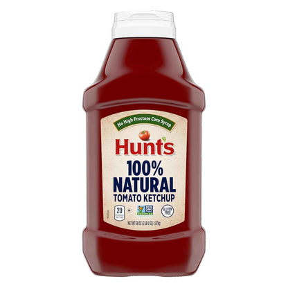 Hunt's All Natural Tomato Ketchup – Clean-Label Pantry Staple for Ingredient-Conscious Home Cooks