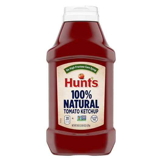 Hunt's All Natural Tomato Ketchup – Clean-Label Pantry Staple for Ingredient-Conscious Home Cooks
