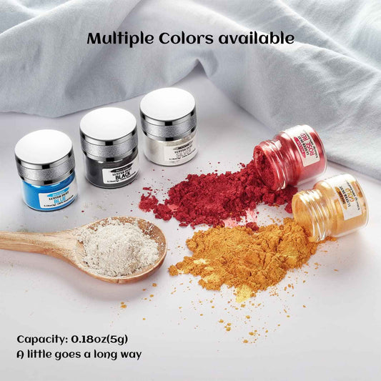 INOCERIS Edible Luster Dust – Premium Gold Shimmer for Wedding Cakes and Luxury Patisserie, 5g Food-Grade Mica Powder