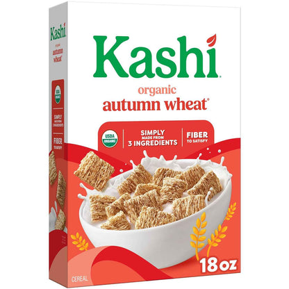 Kashi Organic Autumn Wheat Cereal – Clean-Label Morning Ritual for Mindful Breakfasts, 18oz Box