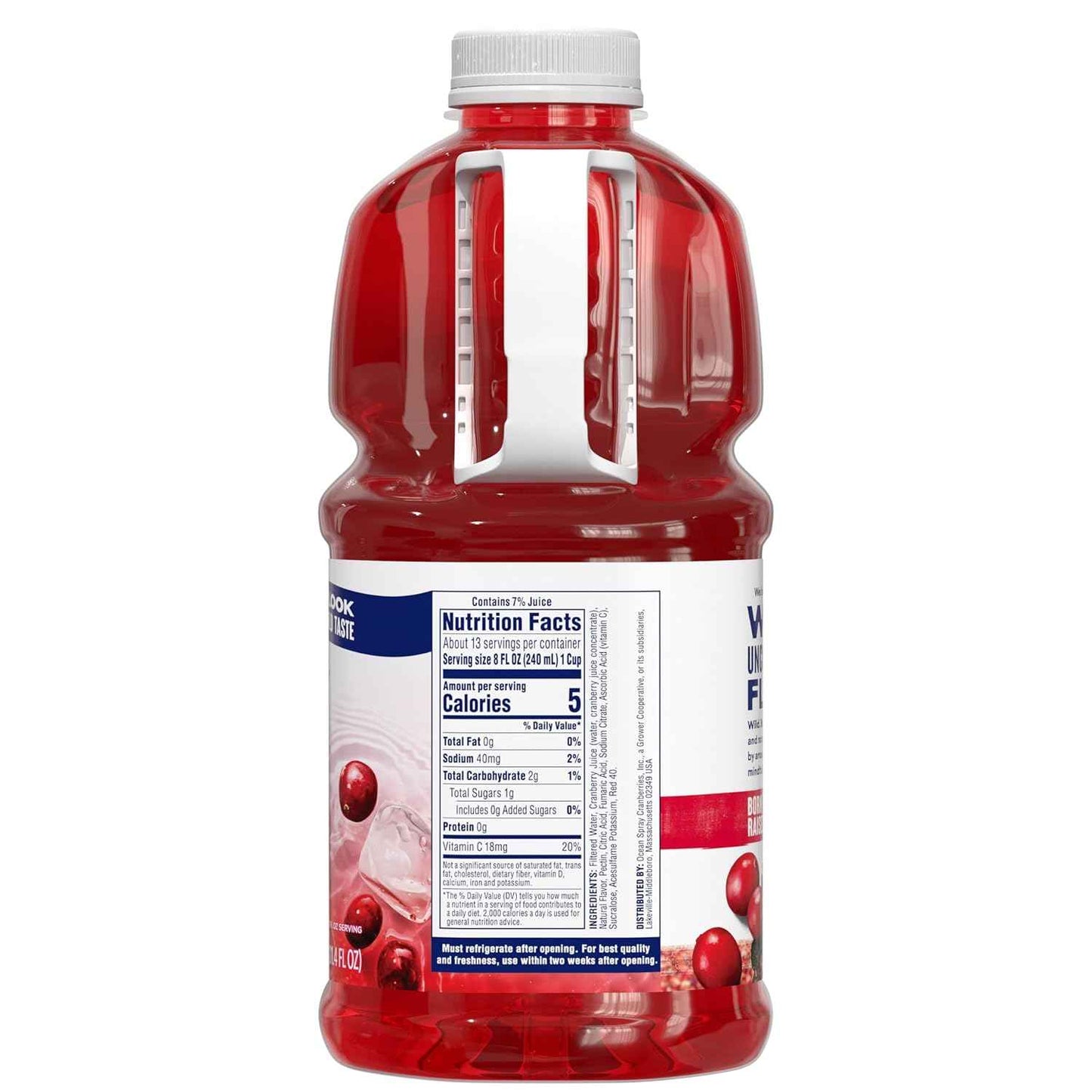 Ocean Spray Diet Cranberry Juice Drink – Thoughtful Hostess Gift for Housewarmings and Holiday Tables