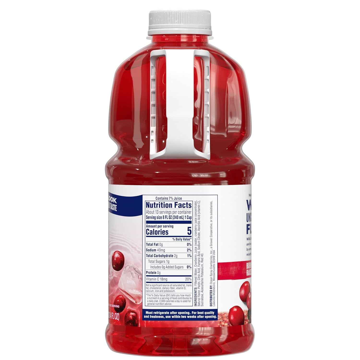 Ocean Spray Diet Cranberry Juice Drink – Thoughtful Hostess Gift for Housewarmings and Holiday Tables