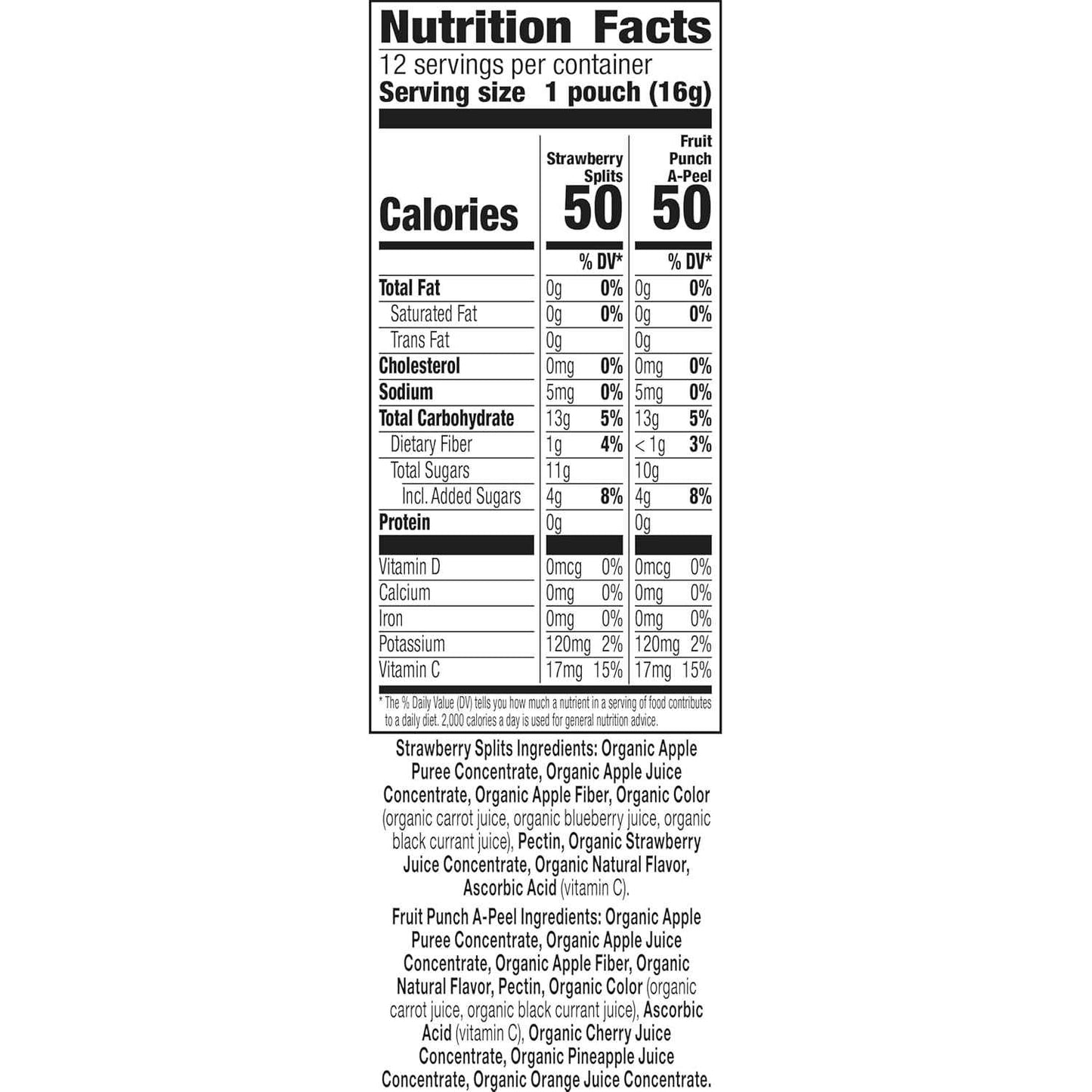 Annie's Organic Peel-A-Part Fruit Snacks — Clean Snack for Kids' Lunchboxes and Playdates, 12 Count