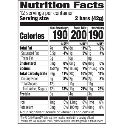 Nature Valley Crunchy Granola Bars – Clean-Label Office Snack for Clean Eating, 24 Count Box