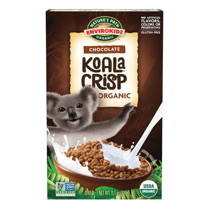 EnviroKidz Koala Crisp Cereal – Portable Camping Breakfast Cereal for Family Outdoor Trips