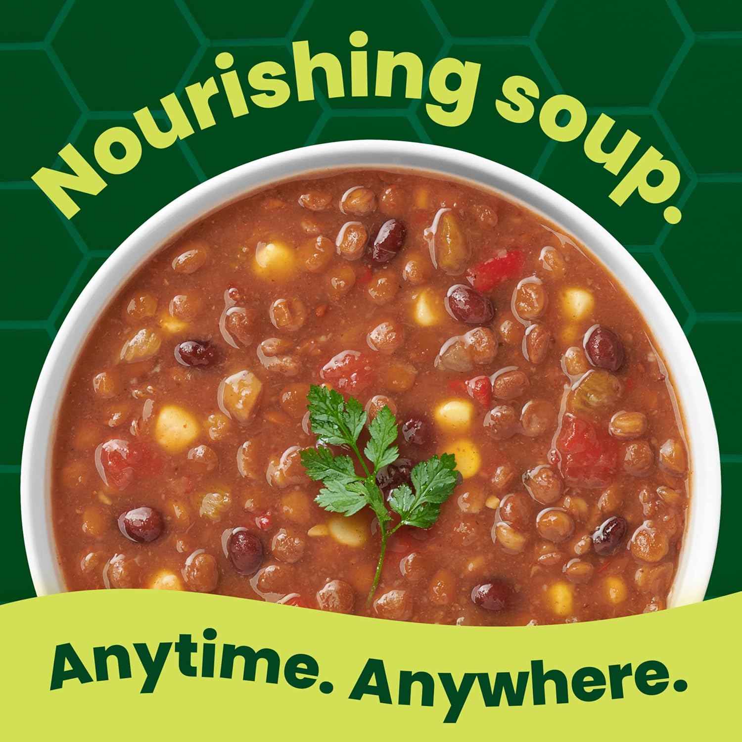 Pacific Foods Organic Vegetable Lentil Soup – Shelf-Stable Plant Protein for Camping Coolers and Trail Meals
