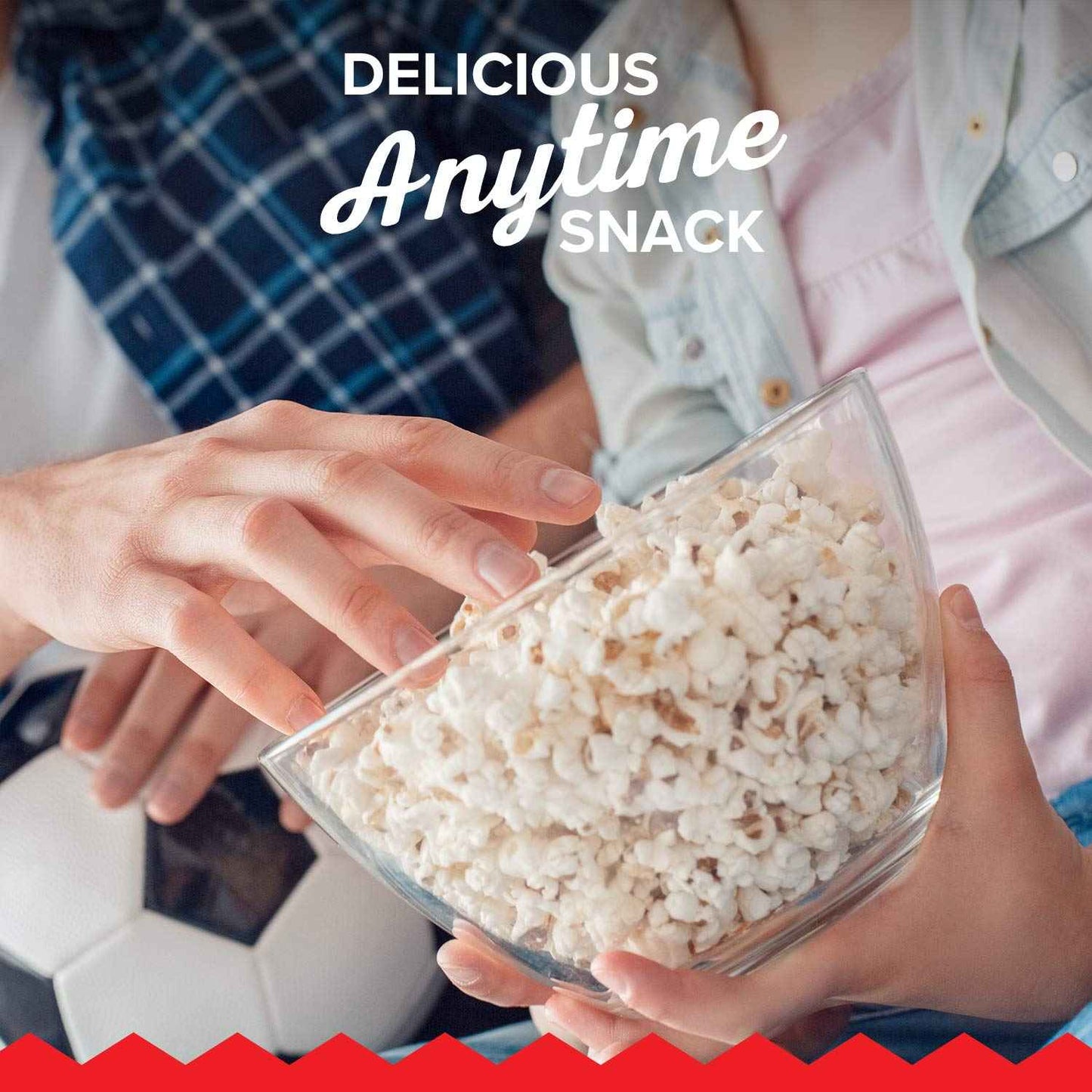 Orville Redenbacher's Naturals Microwave Popcorn – Simple Pantry Staple with Two Clean Flavors, 6 Single-Serve Bags