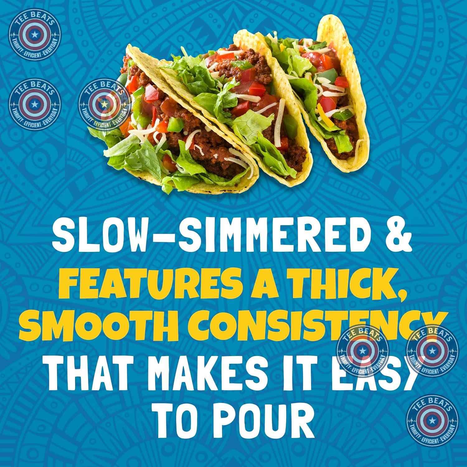 Ortega Taco Sauce Medium – Quick Weeknight Taco Dinner Topping, Pantry Staple