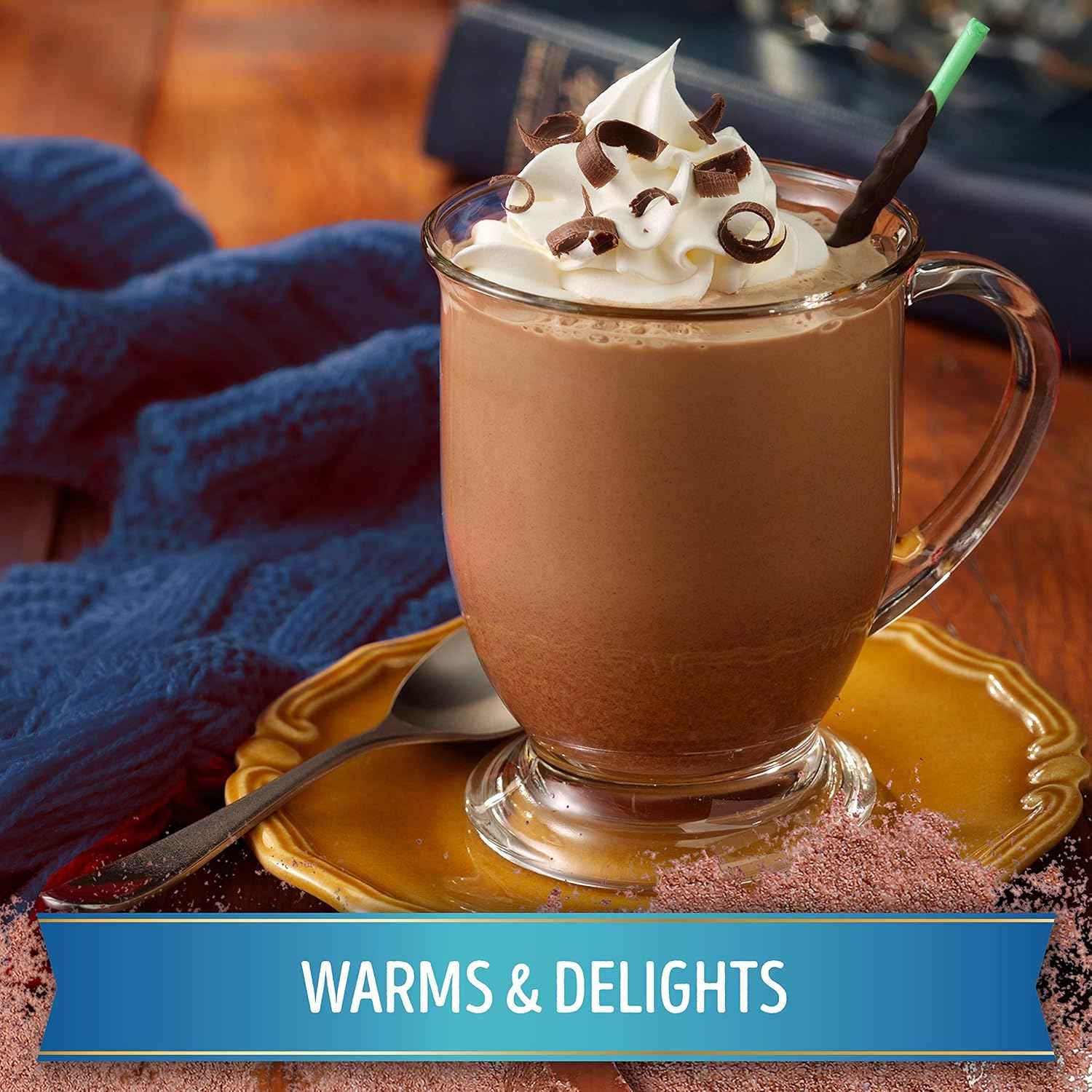 Swiss Miss Hot Cocoa with Marshmallows – Clean-Label Evening Wind-Down Drink for Relaxation Corners