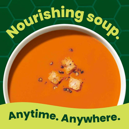 Pacific Foods Organic Creamy Tomato Soup, 32 oz Carton — One-Minute Microwave Lunch for Busy Work-from-Home Days
