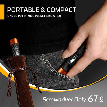 JOREST 32-in-1 Mini Screwdriver Kit – Valentines Day Gift for Him, Stocking Stuffer for Men Who Love Tech and DIY Repairs