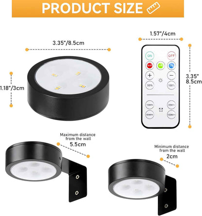 Lumena Picture Light – Home Office Focus Accent, Battery LED with Auto Off Timer for Workspaces