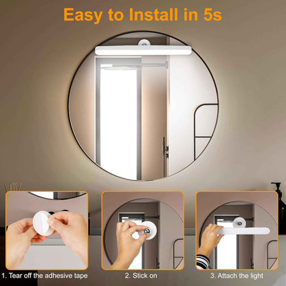 LuminGlow Vanity Light Bar – Focused Work From Home Lighting for Video Calls and Selfies