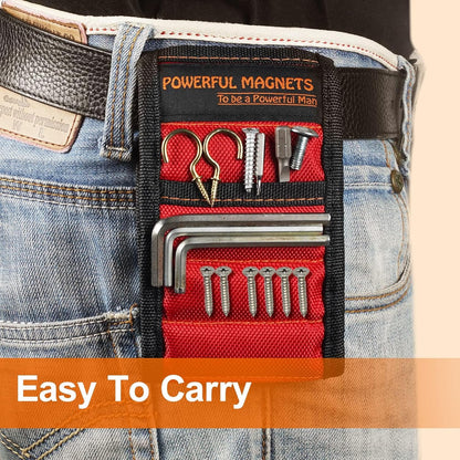 Magnetic Wristband Tool – Portable Screw & Nail Holder for Construction Sites & Job Site Use