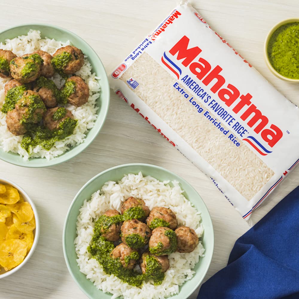 Mahatma Extra-Long-Grain Rice 5lb Bag – Clean-Label Pantry Staple for Mindful Home Cooking