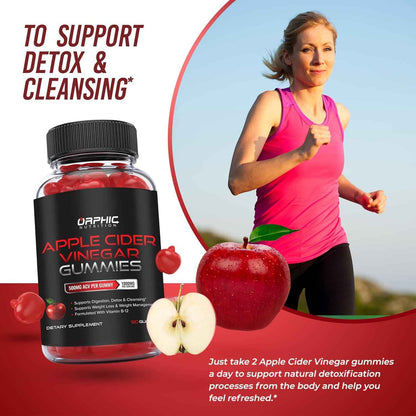 ORPHIC NUTRITION Apple Cider Vinegar Gummies – Clean-Lined Counter Staple for Intentional Wellness Routines