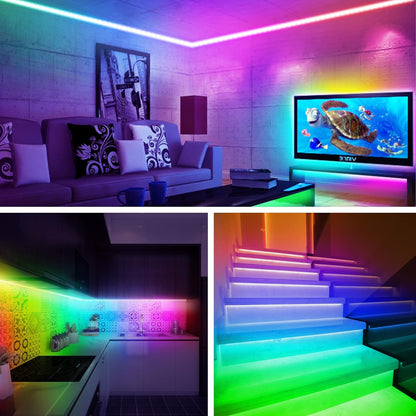 maylit ICRGB TV LED Backlight – Thoughtful Housewarming Gift for Him, App-Controlled Room Decor