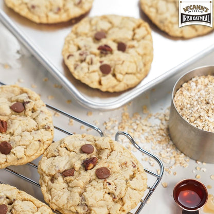 McCann's Kosher Irish Oatmeal Kid-Friendly Family Breakfast with Bananas, Blueberries and Brown Sugar Toppings, 16 oz